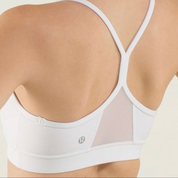 lululemon athletica Other - Lululemon Flow Y Bra IV White